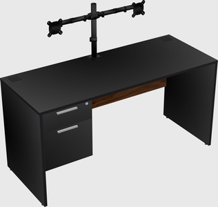Rectangular desk