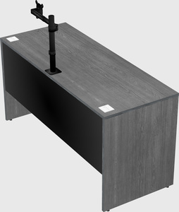 Rectangular desk