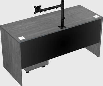Rectangular desk