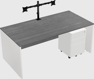 Rectangular desk