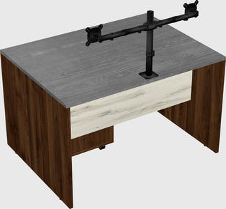 Rectangular desk