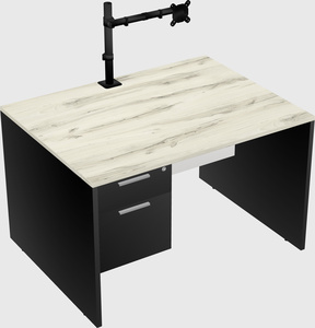Rectangular desk