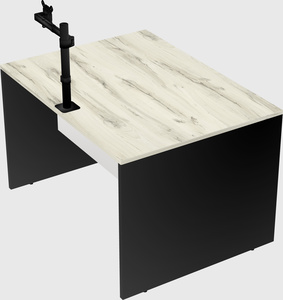 Rectangular desk
