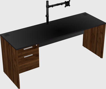 Rectangular desk