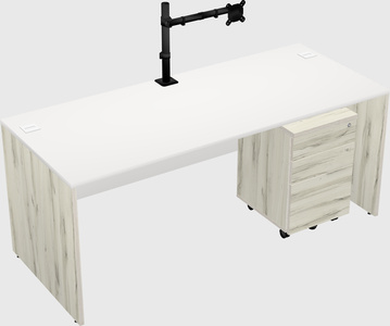 Bureau rectangulaire