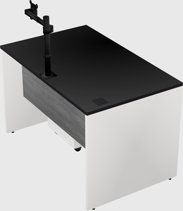 Rectangular desk