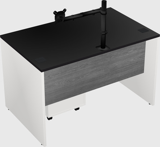 Rectangular desk
