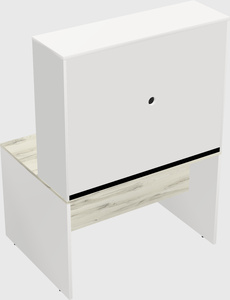 Rectangular desk