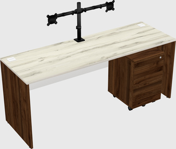 Rectangular desk