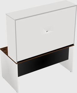 Rectangular desk