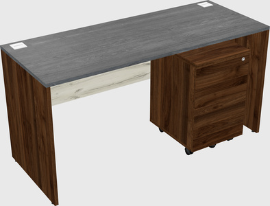 Rectangular desk