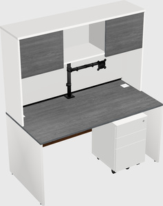 Rectangular desk