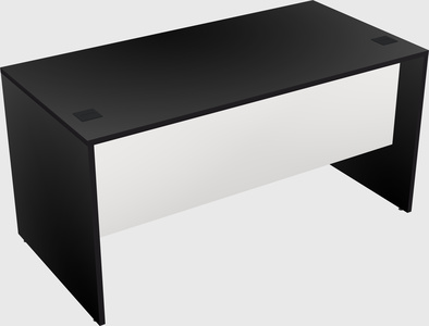 Rectangular desk
