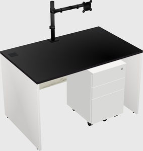 Rectangular desk