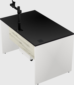 Rectangular desk