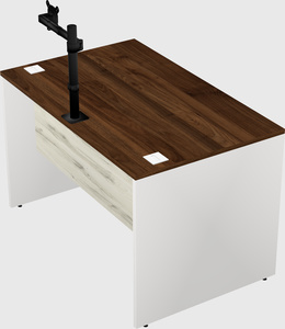 Rectangular desk