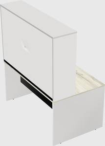 Rectangular desk