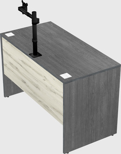 Rectangular desk