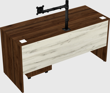 Rectangular desk