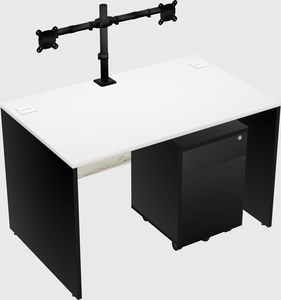 Rectangular desk
