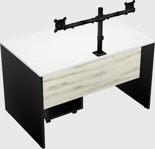 Rectangular desk