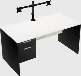 Rectangular desk