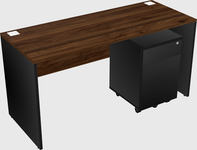 Rectangular desk