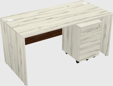 Rectangular desk