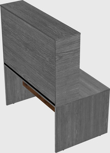 Rectangular desk