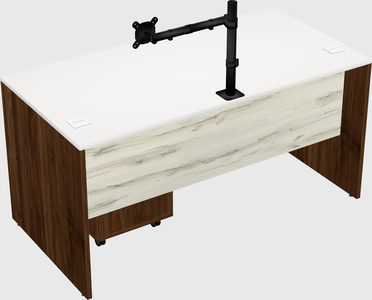 Rectangular desk