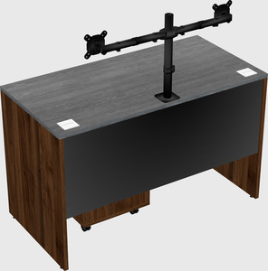 Rectangular desk