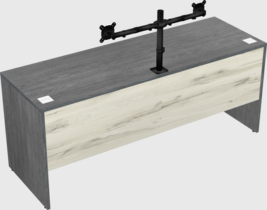 Rectangular desk