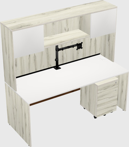 Rectangular desk