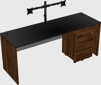 Rectangular desk