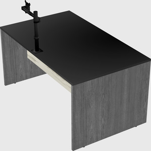 Rectangular desk