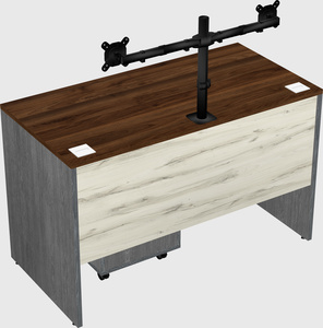 Rectangular desk