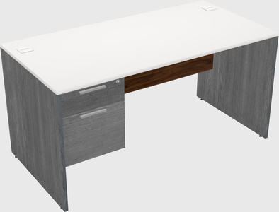 Rectangular desk