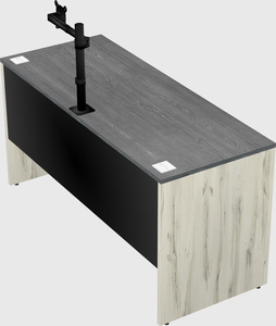 Rectangular desk