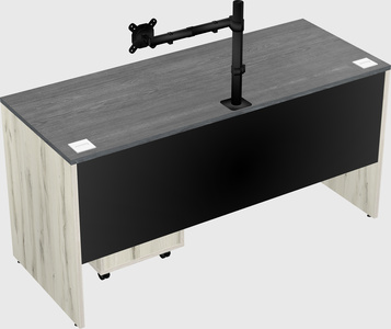 Rectangular desk