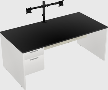 Rectangular desk