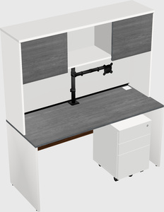 Rectangular desk