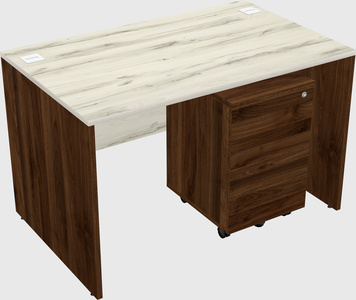 Rectangular desk