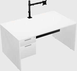 Rectangular desk