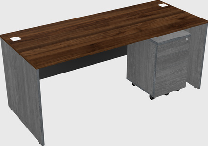 Rectangular desk