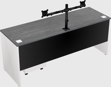 Rectangular desk