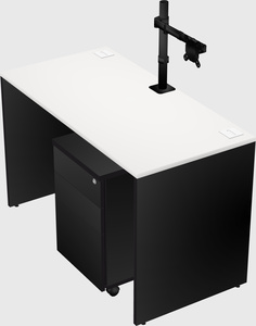 Rectangular desk