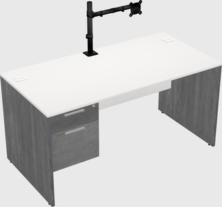 Rectangular desk