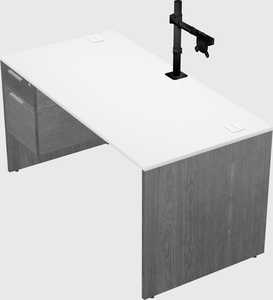 Rectangular desk