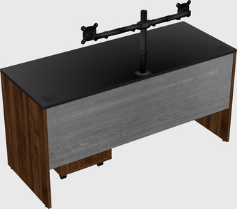 Rectangular desk