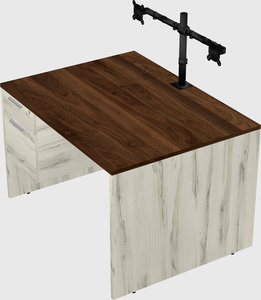 Rectangular desk